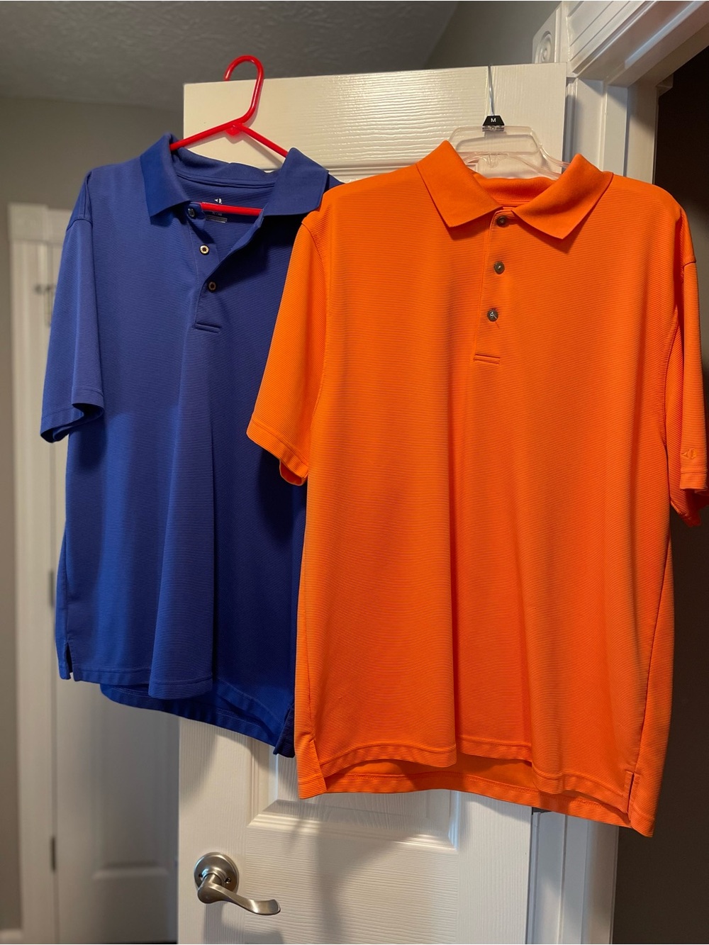 Grand Slam Orange and Blue Polo Shirt Duo
